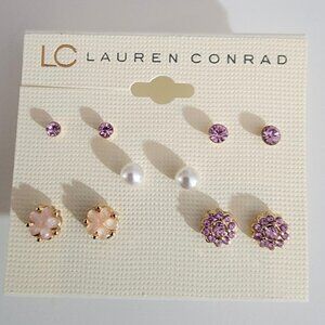 Lauren Conrad Earrings Five NEW Earrings Retail Value $16 Giftable
